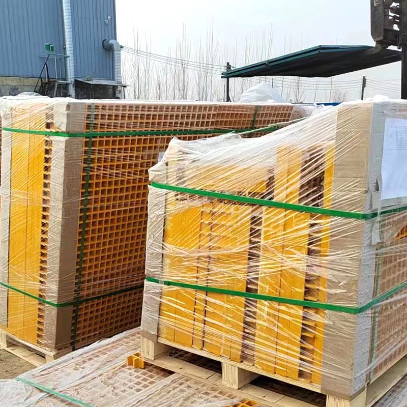 Unsaturated resin grating in mining Unsaturated resin grating in mining